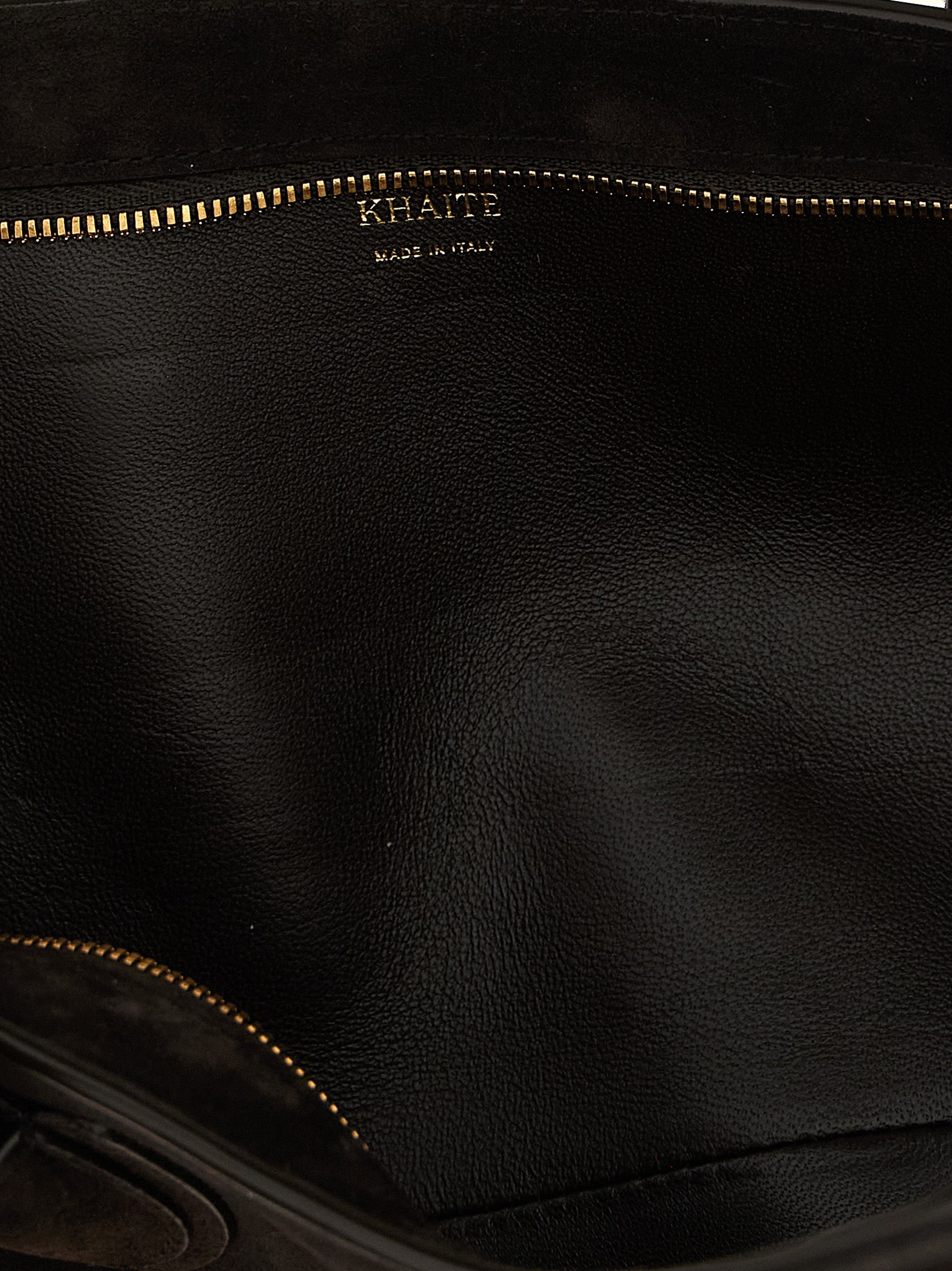 Khaite Donna Brown Calfskin Shoulder Bag - Timeless Luxury