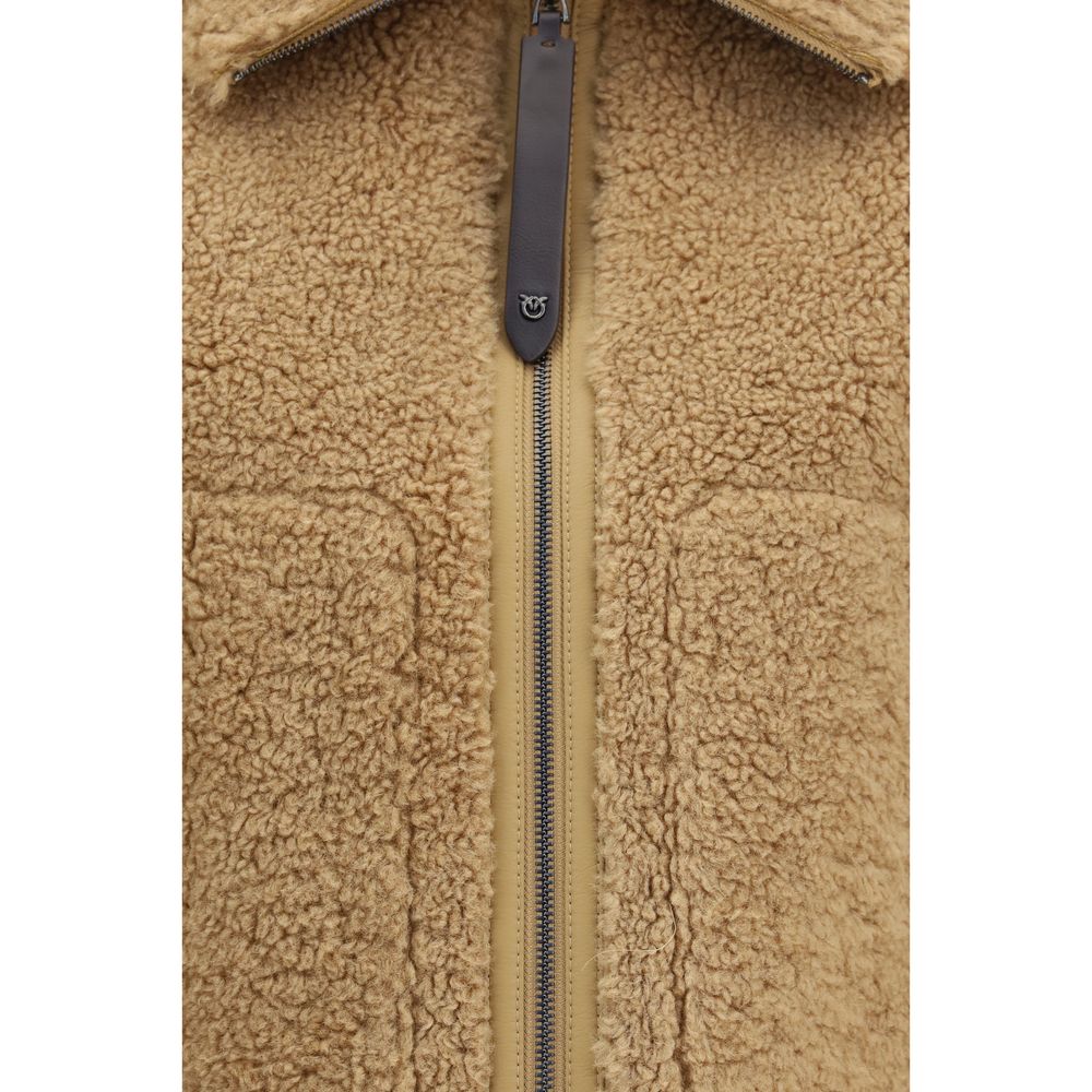 PINKO Eco Shearling Jacket - Elevate Your Urban Elegance