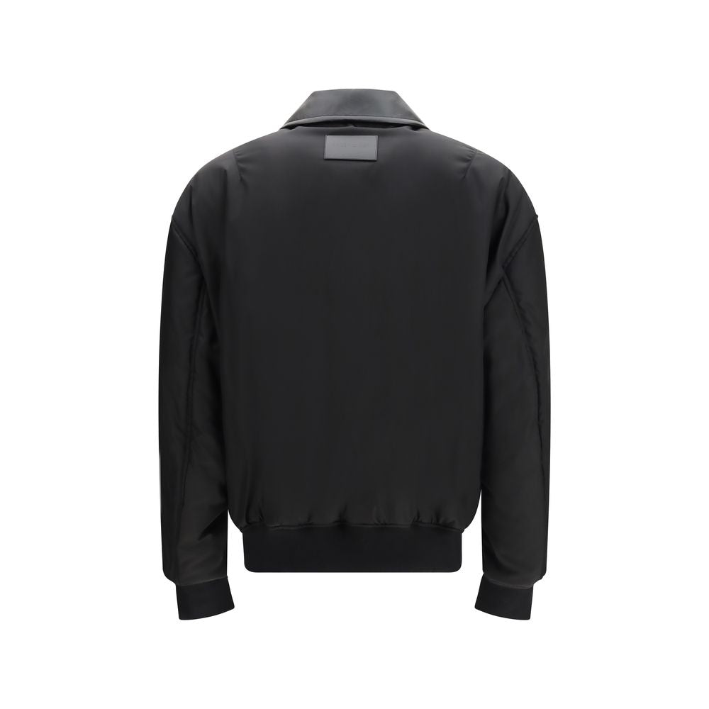 Balenciaga Black Nylon Bomber - Exquisite Luxury Outerwear