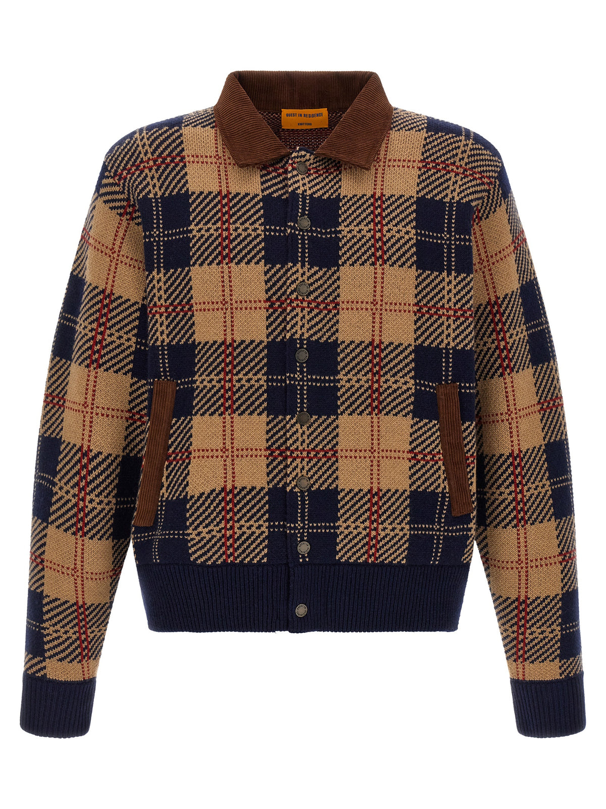 Guest in Residence Multicolor Wool Bomber - Timeless Luxury Outerwear