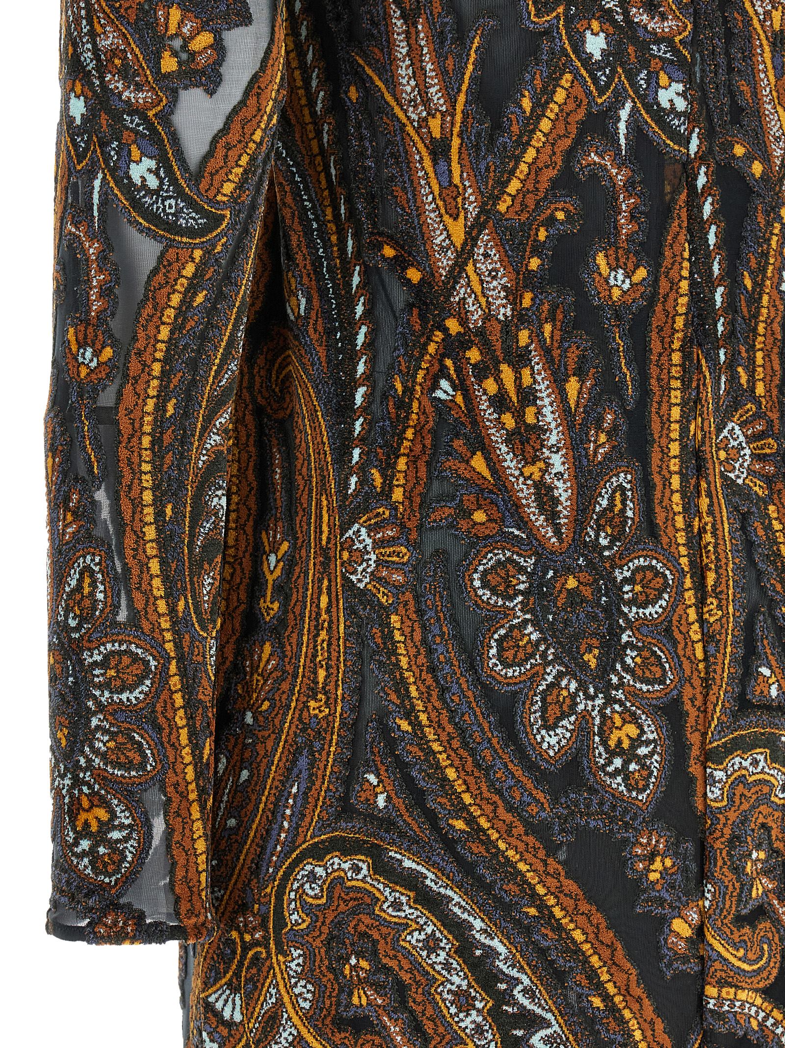 Etro Multicolor Viscose Short Dress - Timeless Elegance Awaits