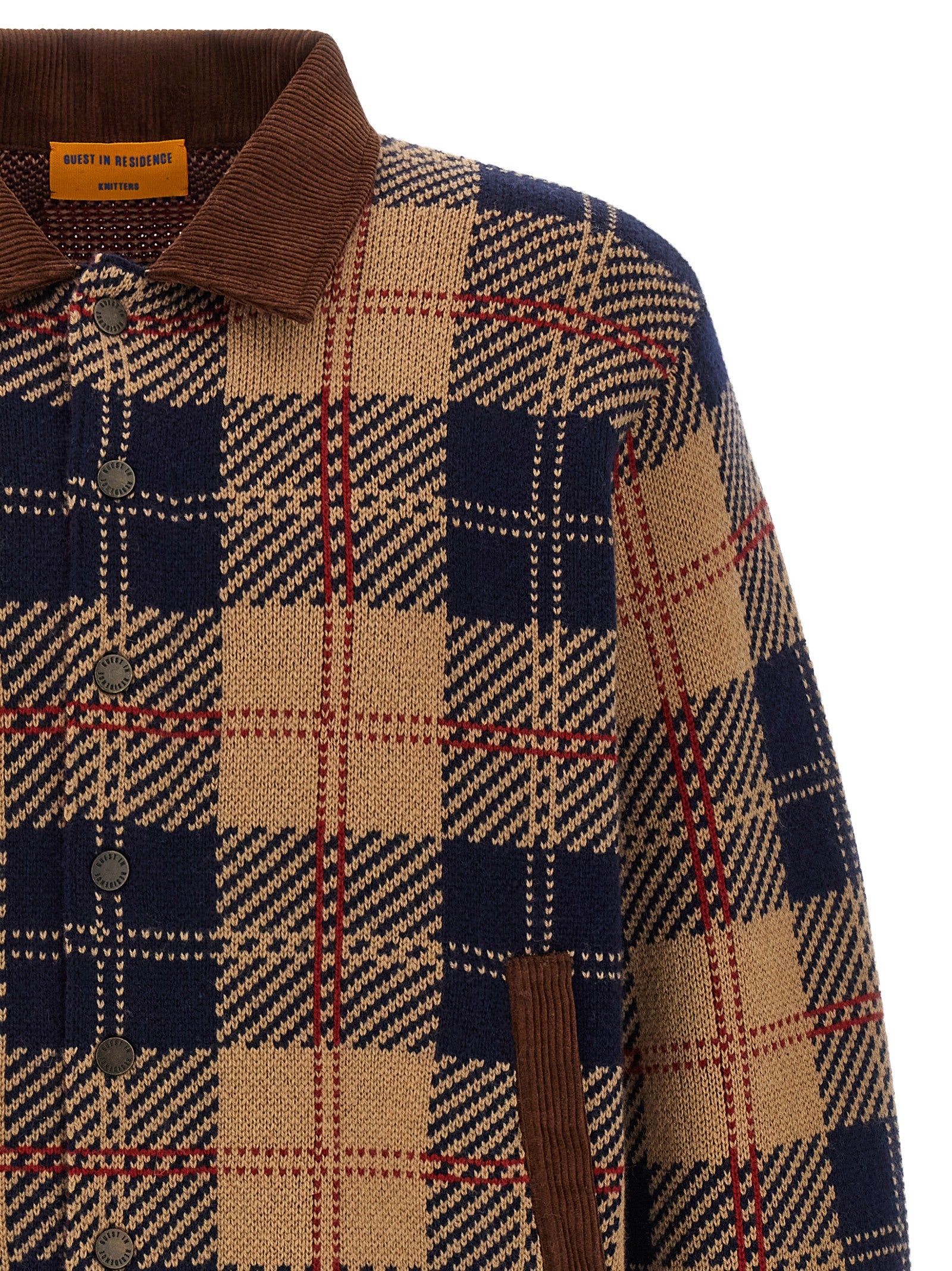 Guest in Residence Multicolor Wool Bomber - Elevate Your Wardrobe