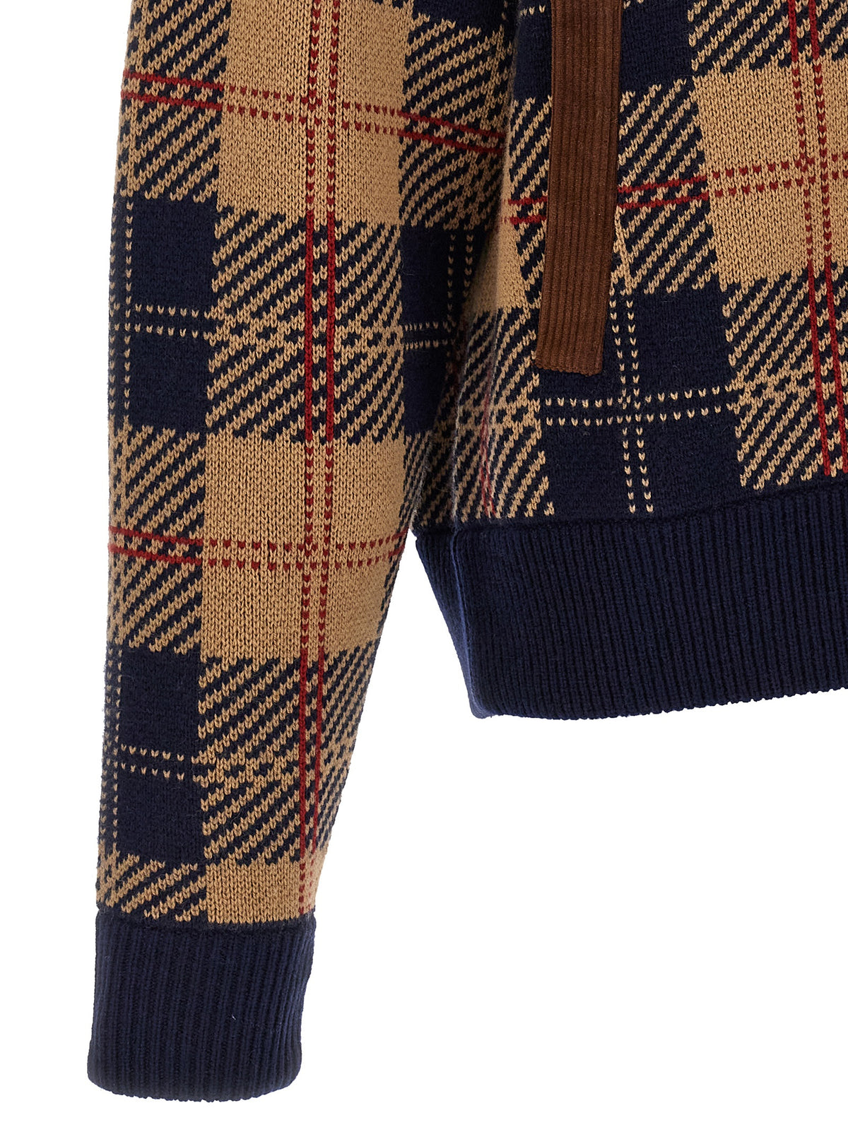 Guest in Residence Multicolor Wool Bomber - Elevate Your Elegance