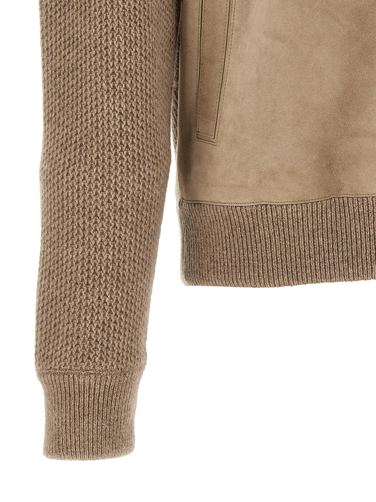 ZEGNA Beige Cashmere Cardigan - Timeless Luxury Redefined