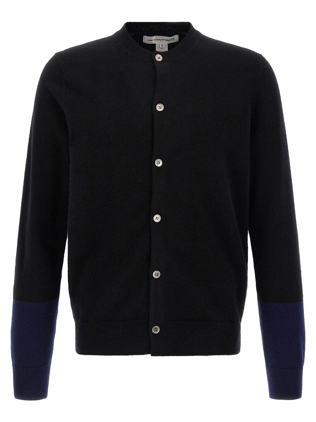 Comme Des Garçons Black Wool Cardigan - Timeless Luxury Knitwear