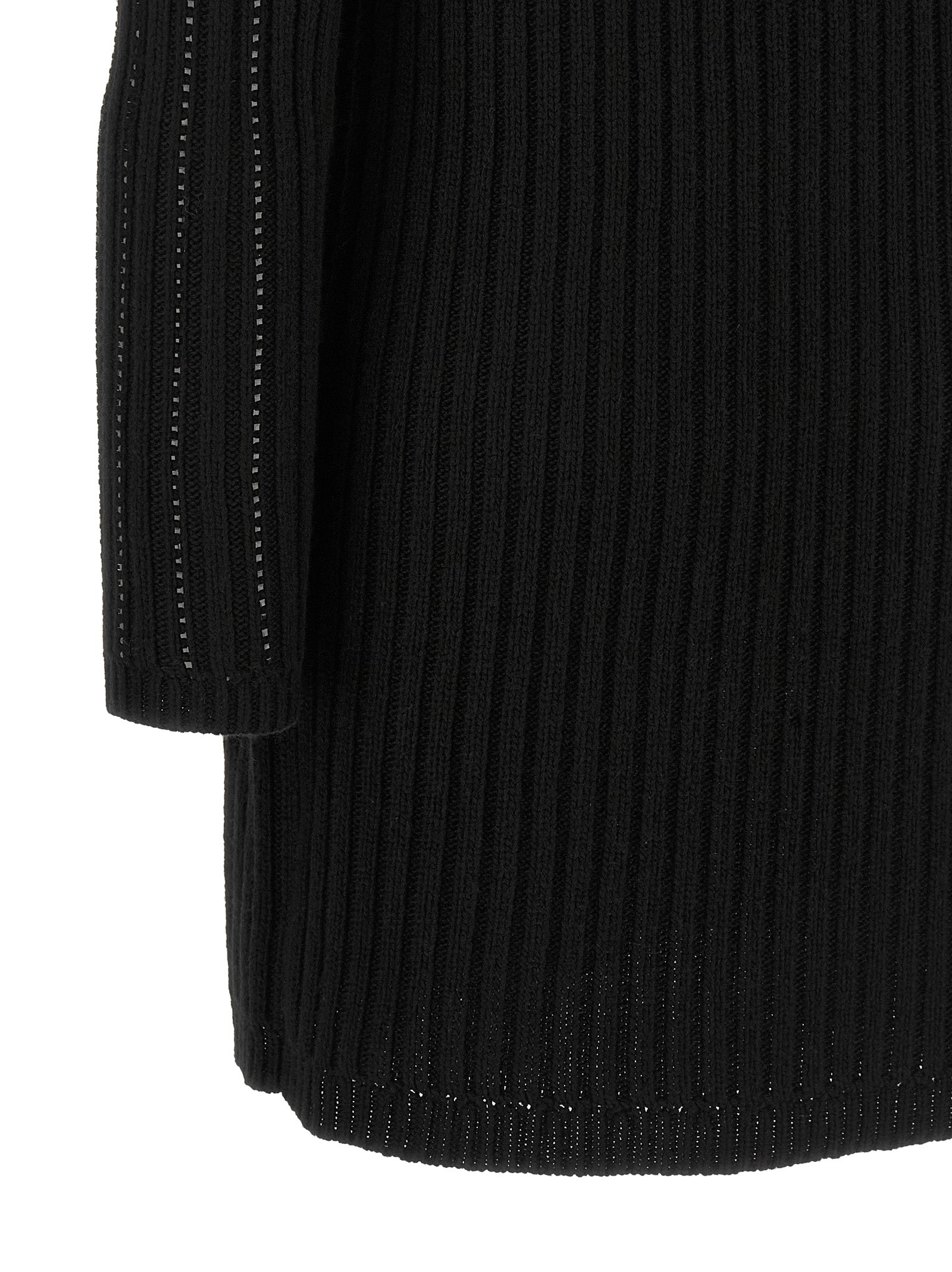 Twinset Black Viscose Short Dress - Timeless Elegance Redefined