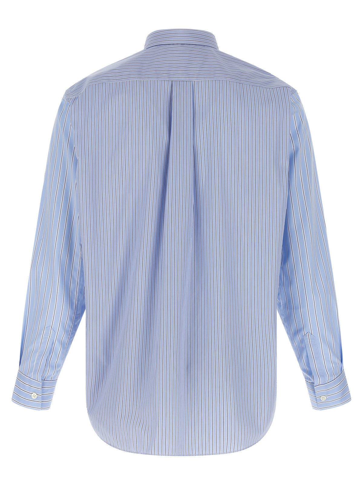 Comme Des Garçons Blue Cotton Blouse - Elevate Your Wardrobe