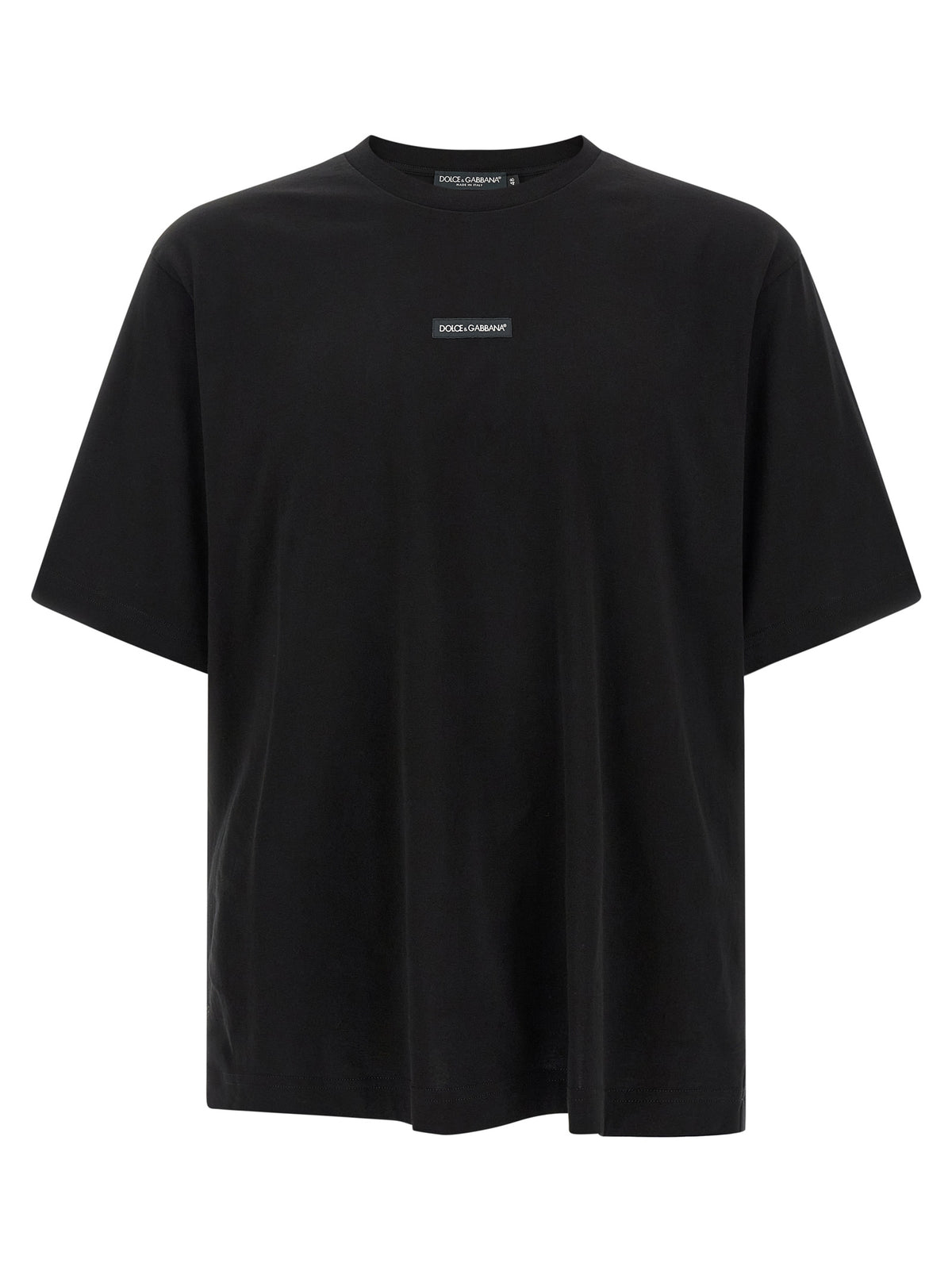Dolce & Gabbana Black Cotton T-Shirt - Timeless Luxury Essential