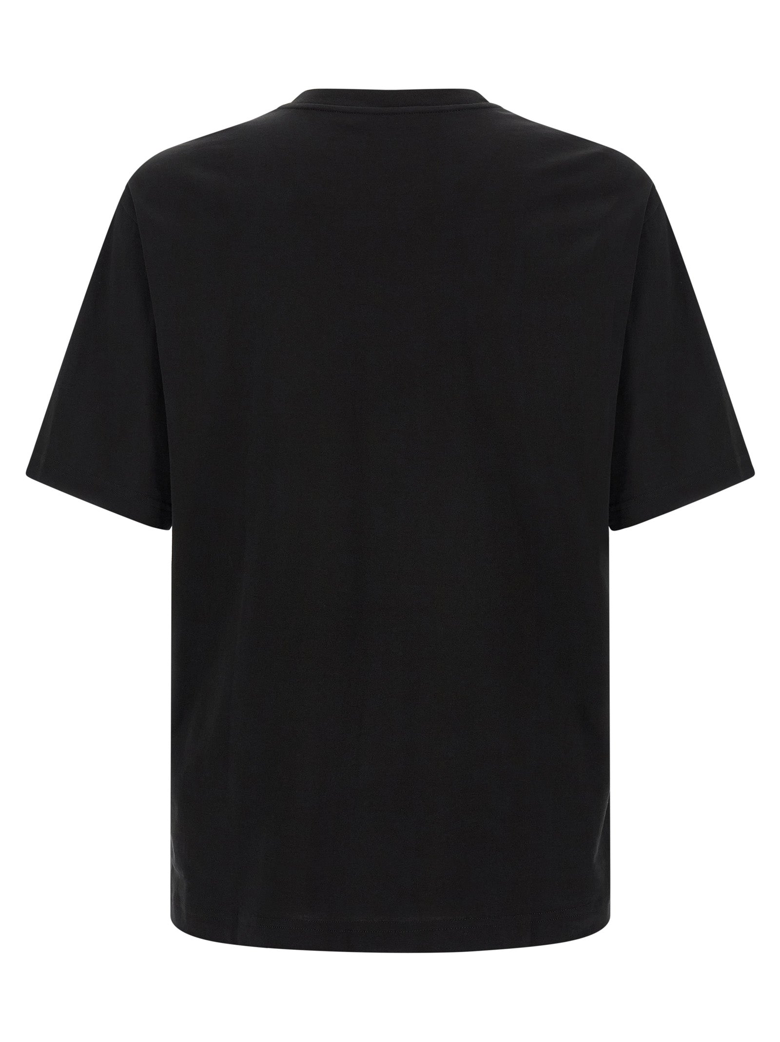 Dolce & Gabbana Black Cotton T-Shirt - Essential Luxury Redefined