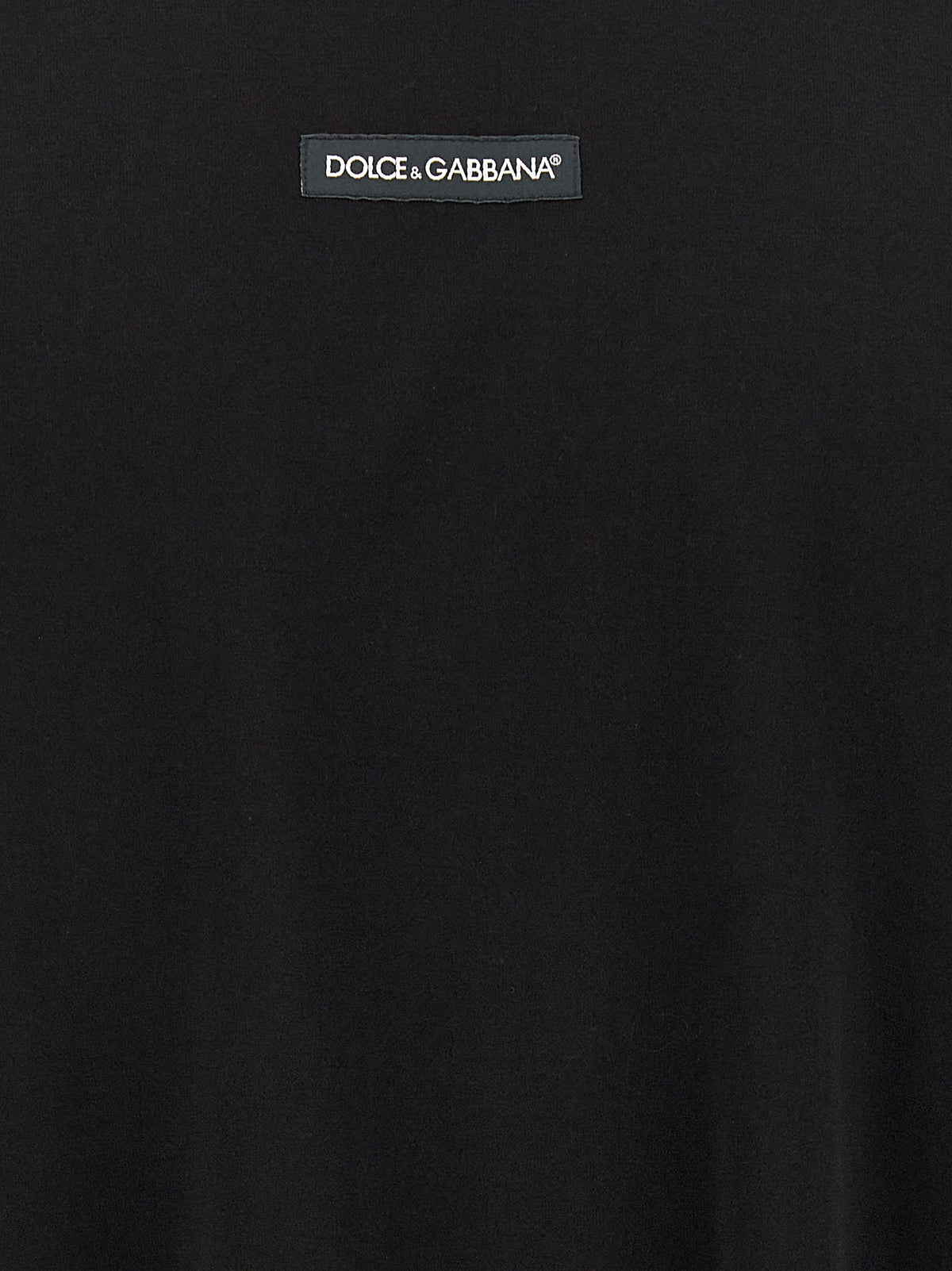 Dolce & Gabbana Black Cotton T-Shirt - Timeless Luxury Essential
