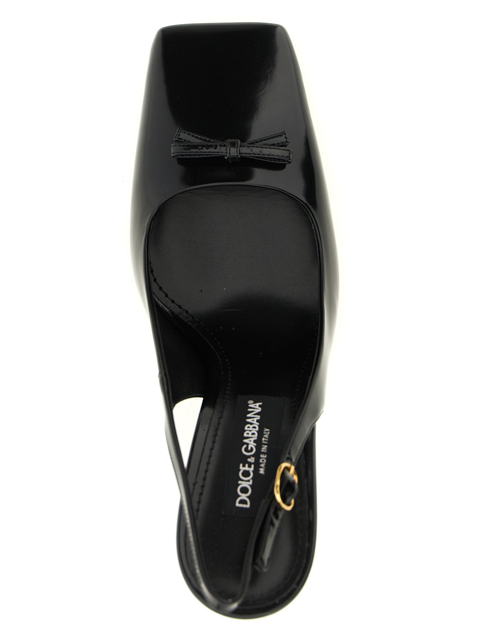 Dolce & Gabbana Black Calfskin High Heel Pumps - Timeless Elegance