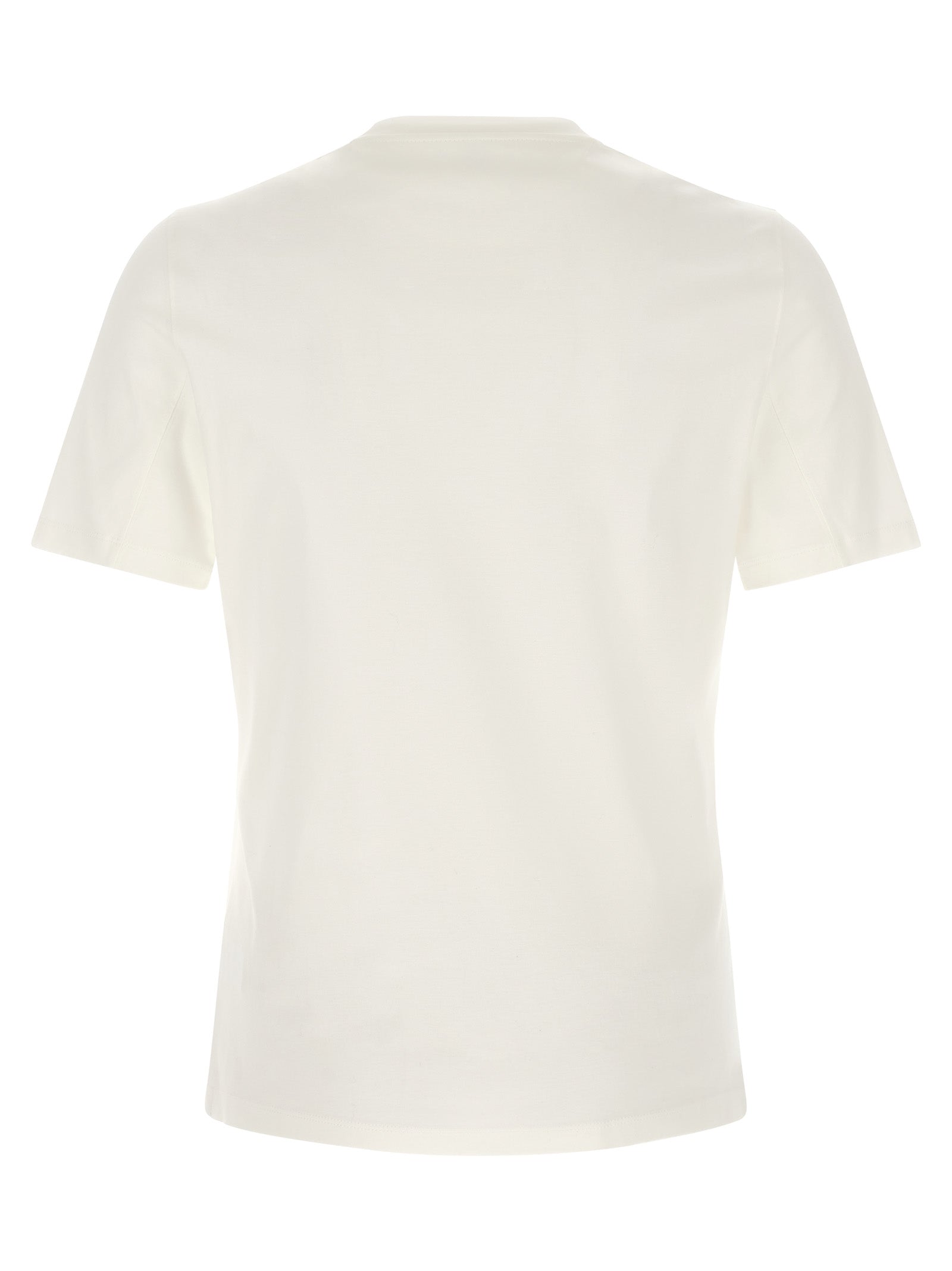 Brunello Cucinelli White Cotton T-Shirt - Timeless Luxury Elegance