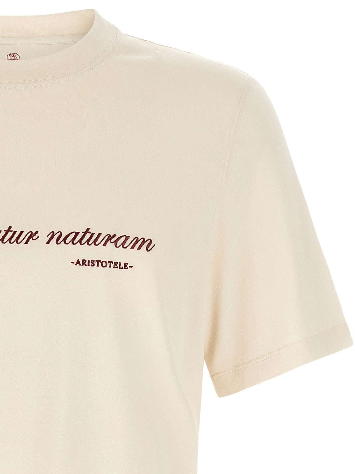Brunello Cucinelli White Cotton T-Shirt - Luxury Casual Elegance