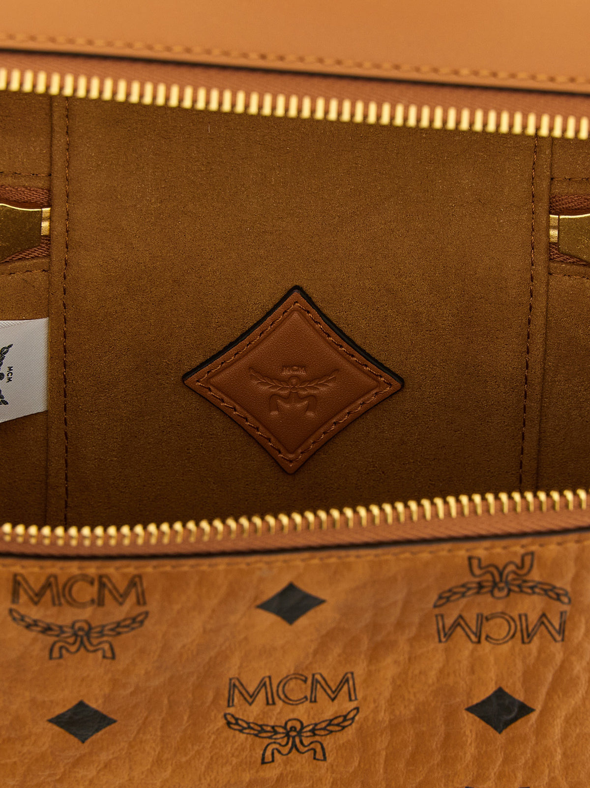 MCM Aren Vanity Case Handbag - Timeless Luxury in Brown