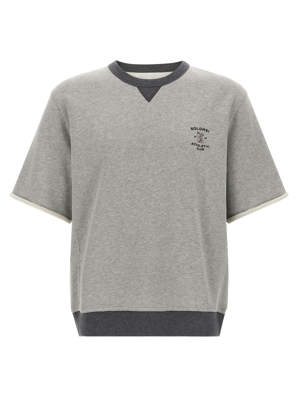 Brunello Cucinelli Gray Cotton Sweatshirt - Effortless Luxury