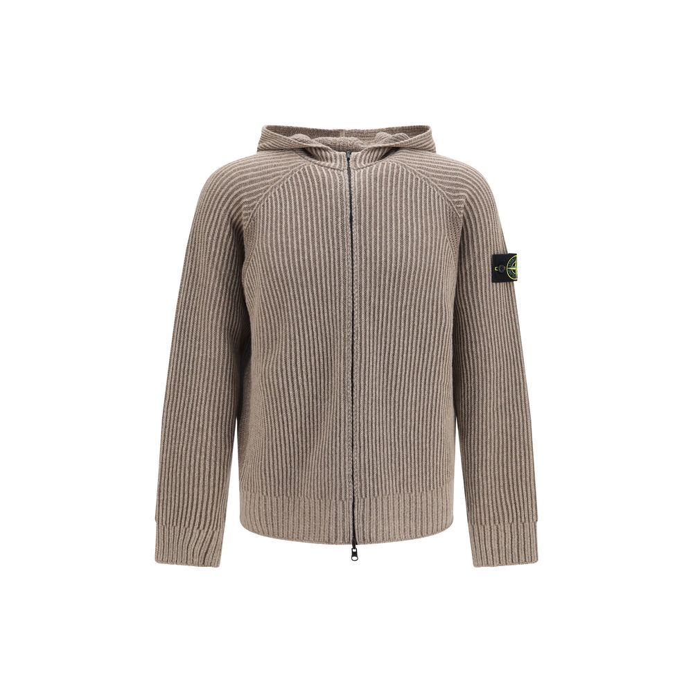 Stone Island Cashmere Sweatshirt - Luxury Streetwear Elegance