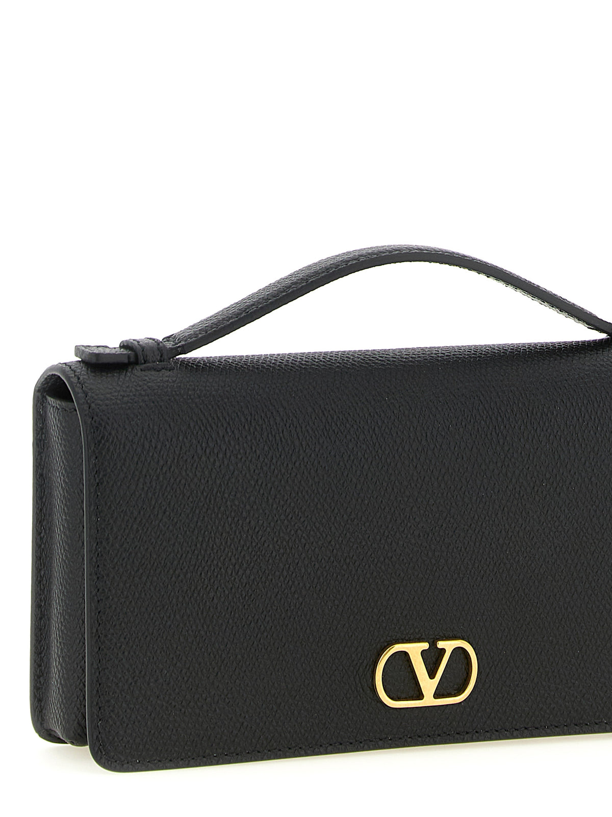 Valentino Garavani Black Calfskin Cardholder - Timeless Luxury