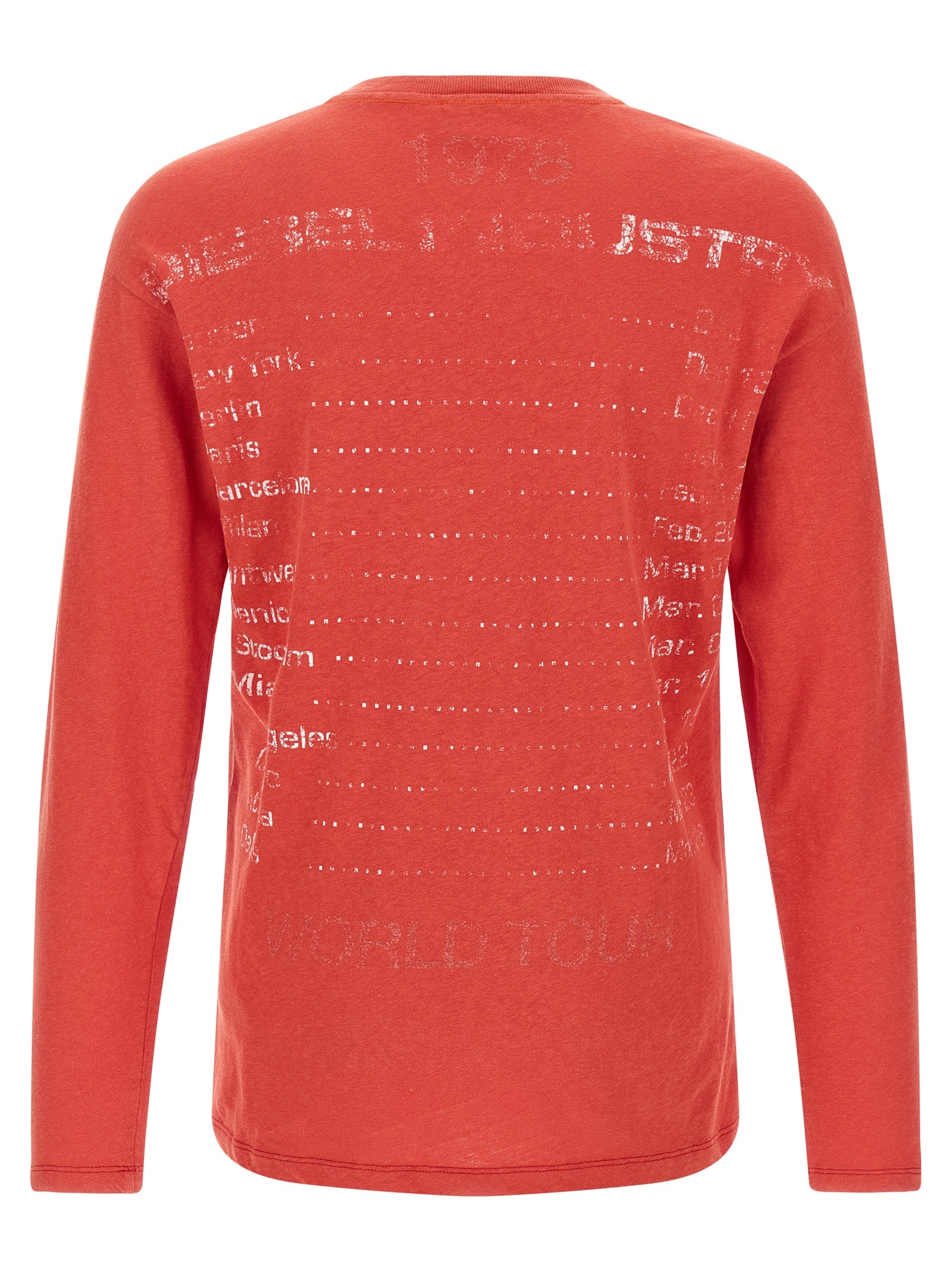 Diesel Red Cotton T-Shirt