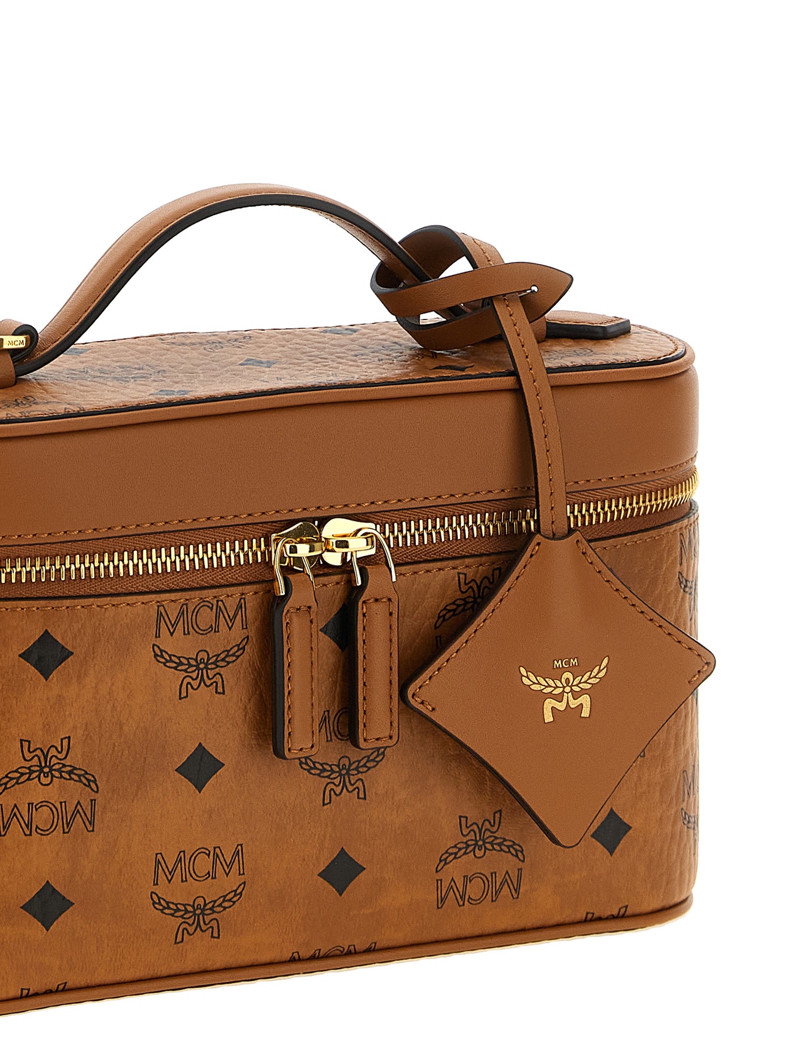MCM Brown Polyethylene Crossbody Bag