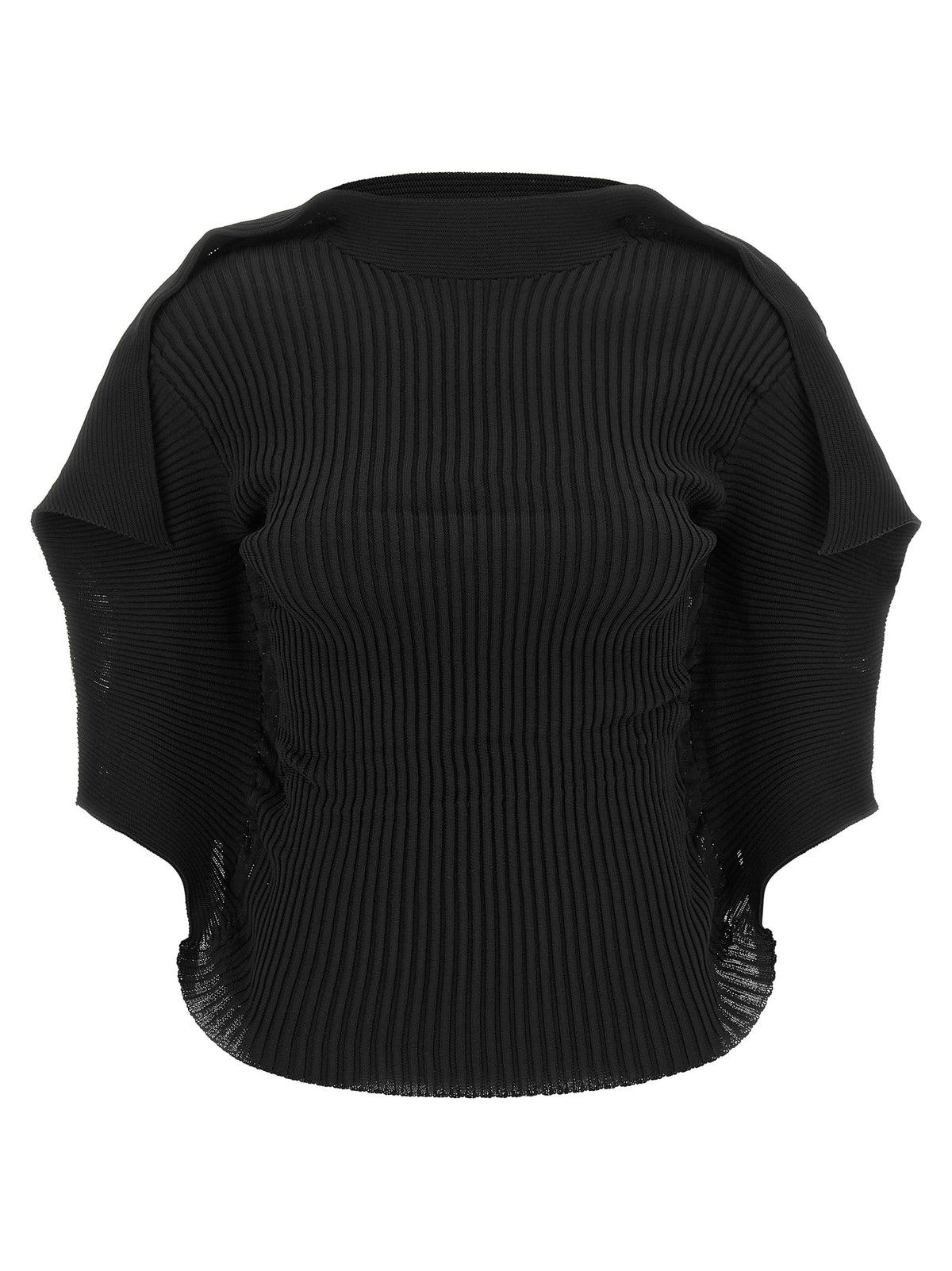 Issey Miyake Black Polyester Blouse - Avant-Garde Luxury Fashion