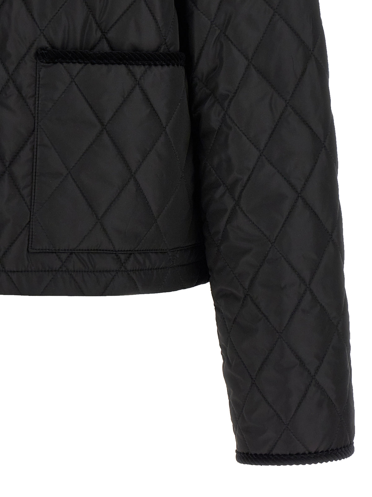 Burberry Black Polyamide Full-Length Jacket - Timeless Luxury
