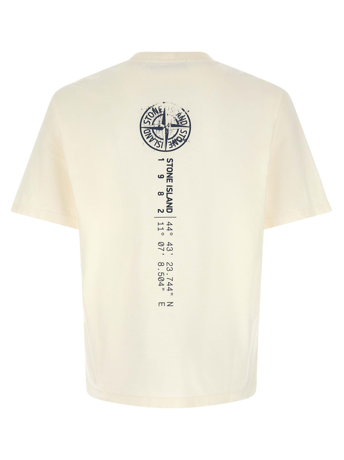Stone Island Blue Cotton T-Shirt - Timeless Luxury Essentials
