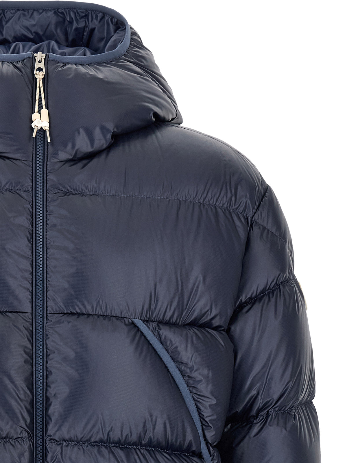 Moncler Anapo Blue Full-Length Jacket - Timeless Luxury Outerwear