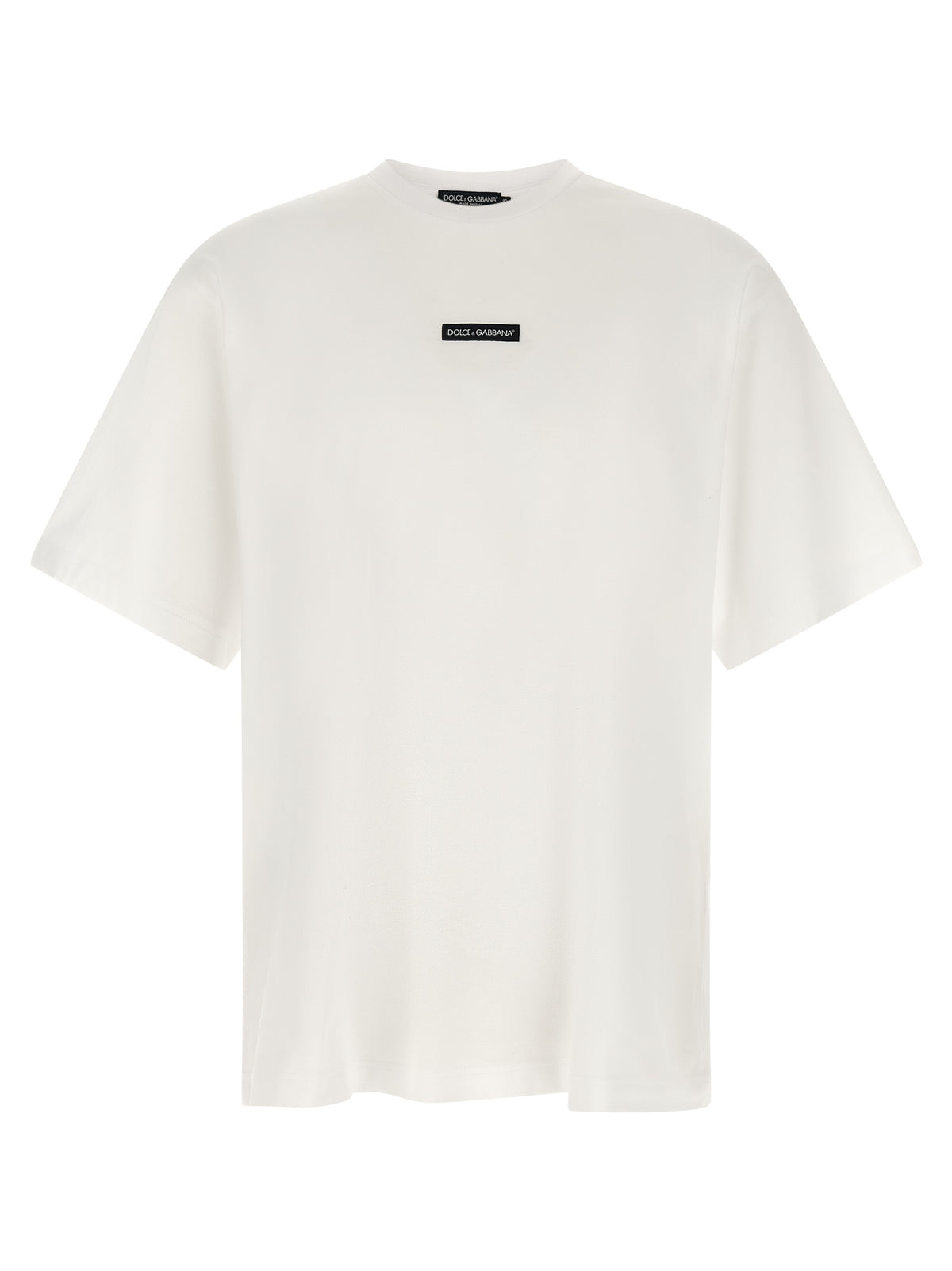 Dolce & Gabbana White Cotton T-Shirt - Timeless Luxury Essential