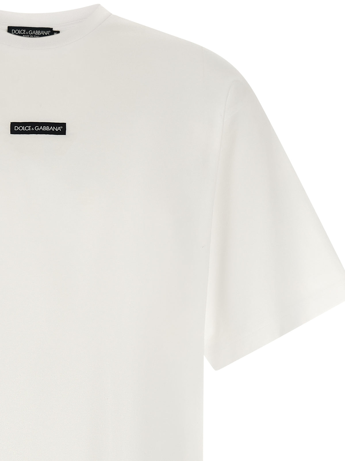 Dolce & Gabbana White Cotton T-Shirt - Timeless Luxury Essential