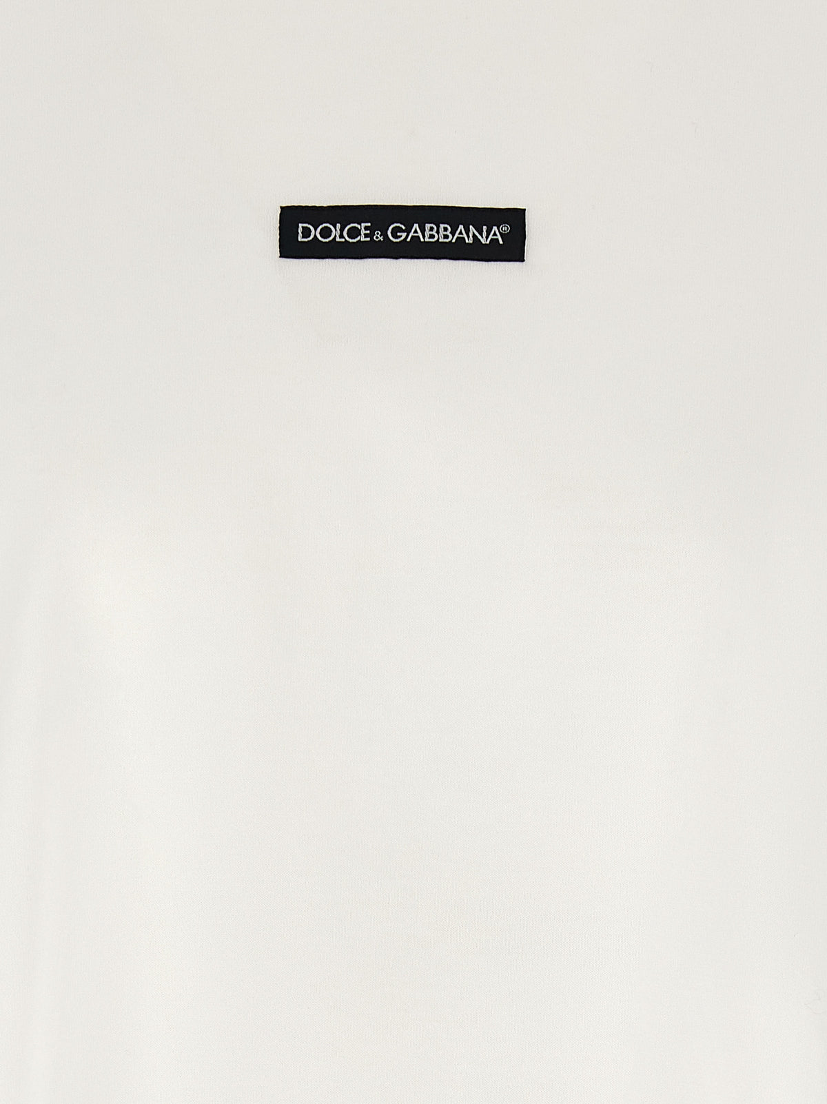 Dolce & Gabbana White Cotton T-Shirt - Timeless Luxury Essential