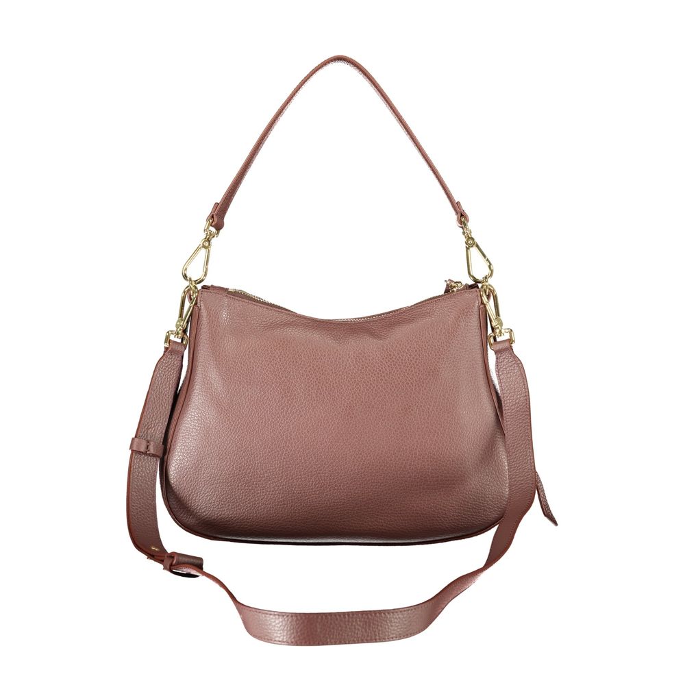 Discover the Coccinelle Brown Leather Handbag, a symbol of exquisite craftsmanship and timeless elegance, designed for those who embrace luxury with every detail.