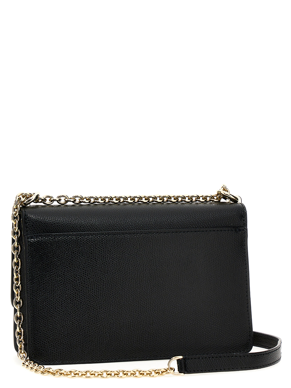 Furla Black Leather Crossbody Bag - Timeless Elegance Redefined