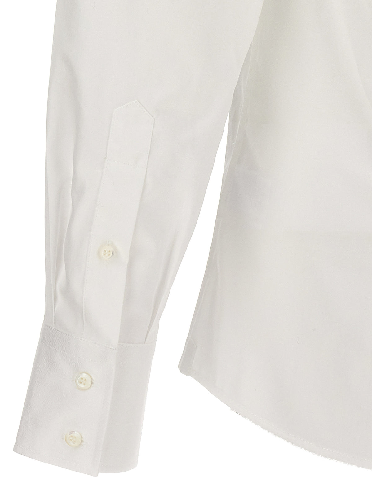Brunello Cucinelli White Cotton Blouse