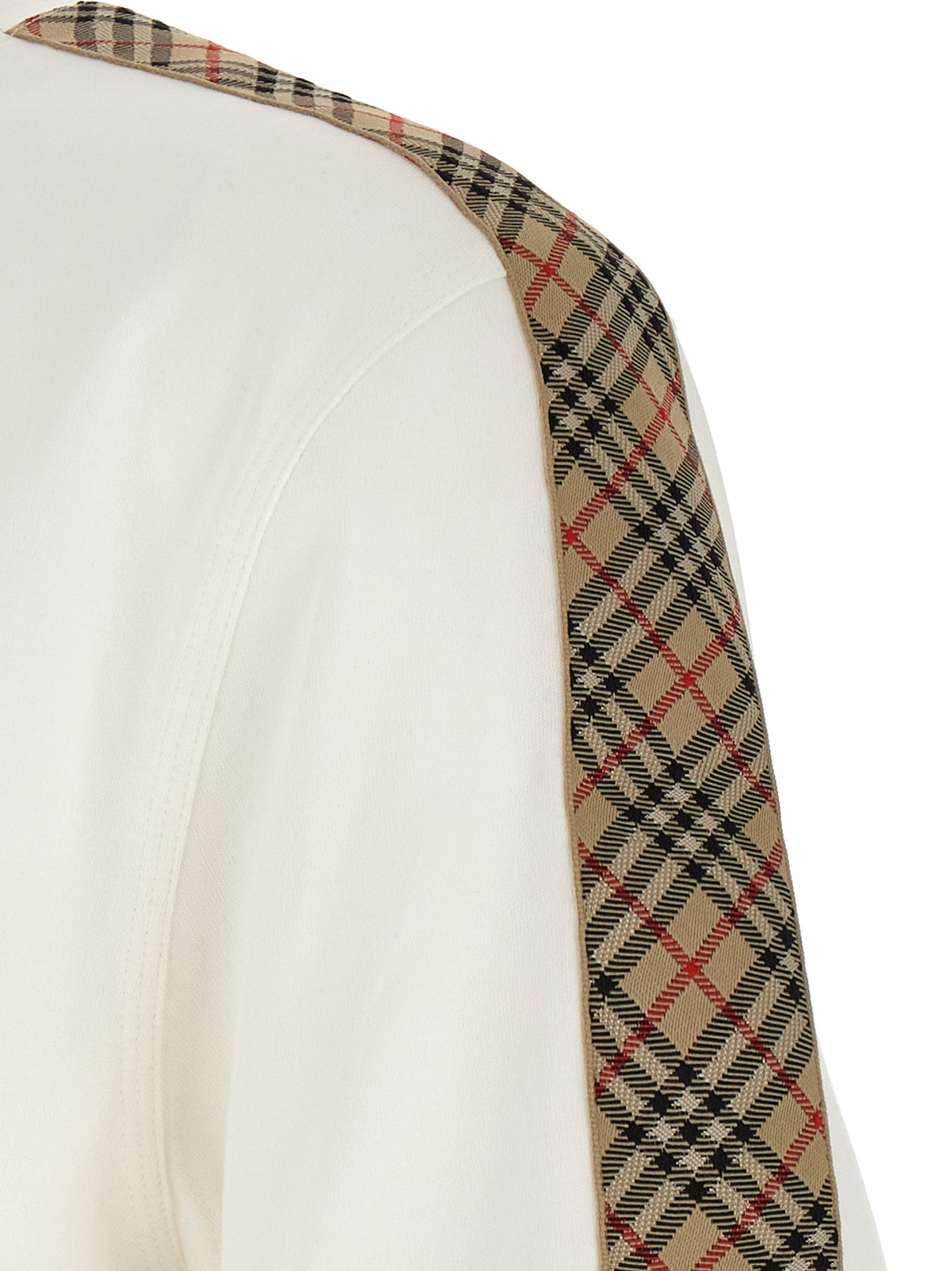 Burberry White Cotton T-Shirt - Timeless Elegance Redefined