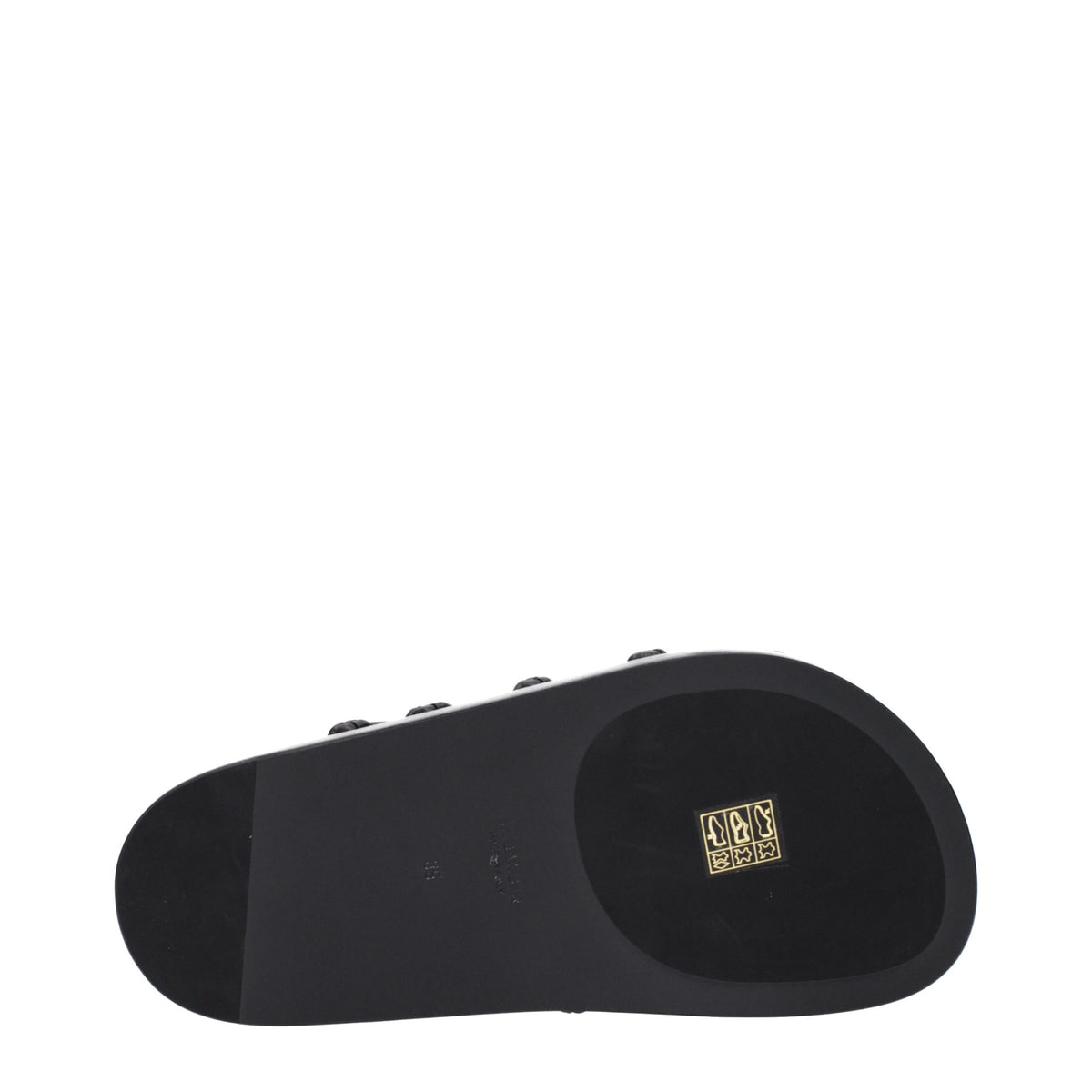 Jil Sander Black Leather Slippers - Timeless Luxury Footwear