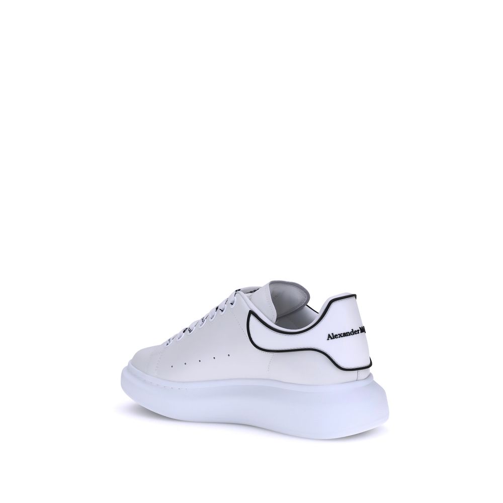Alexander McQueen Platform Sneakers - Luxurious Calf Leather Elegance