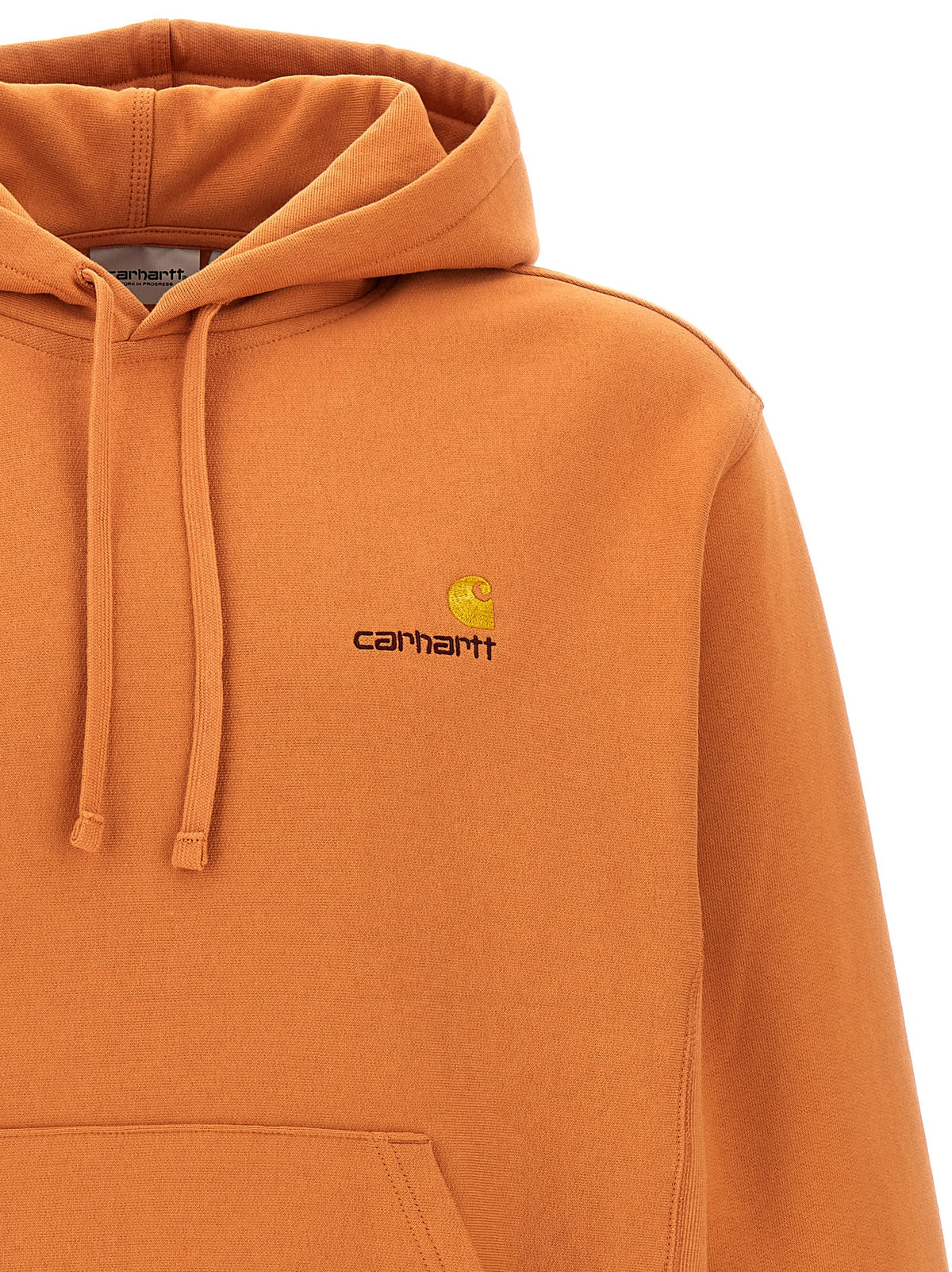 Carhartt Wip Orange Cotton Sweatshirt