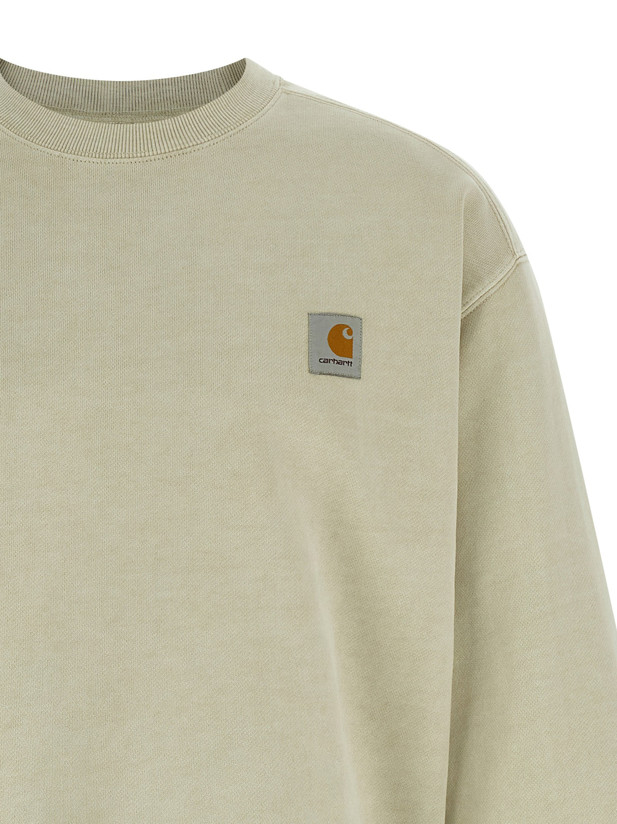 Carhartt Wip Beige Cotton Sweatshirt - Effortless Luxe Style