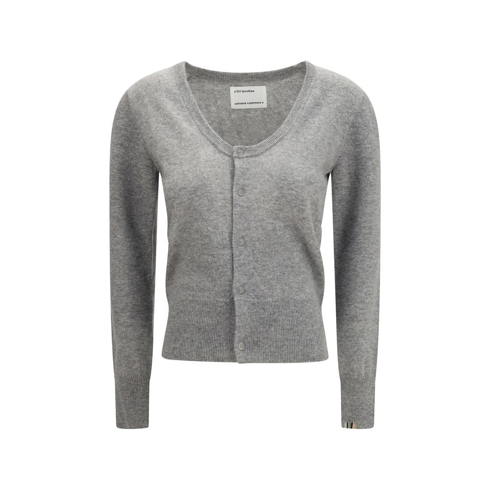 Indulge in the exquisite N°511 Dorothea Cardigan by Extreme Cashmere, crafted from pure cashmere for a luxurious touch, embodying timeless elegance and refined sophistication.