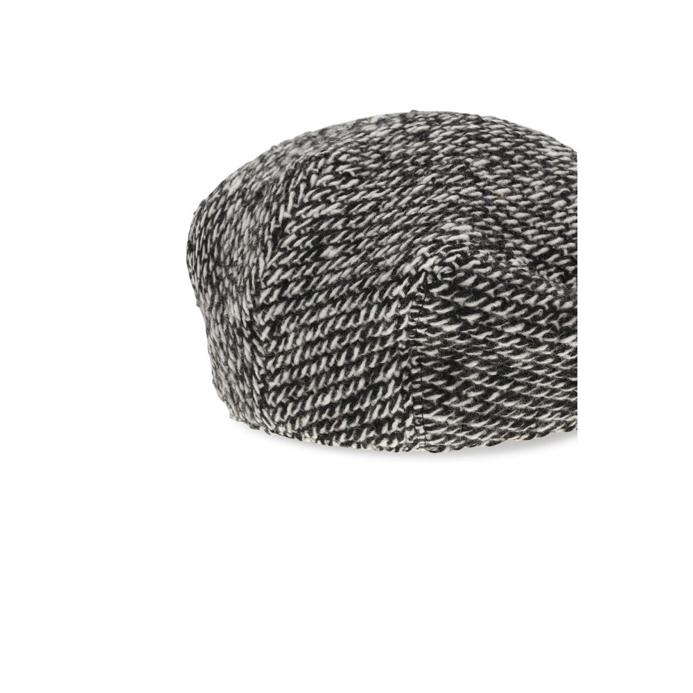 Discover the Dolce & Gabbana Multicolor Wool Oves Aries Fatcap Hat, a timeless accessory crafted from luxurious materials, embodying sophistication and elegance for discerning individuals.