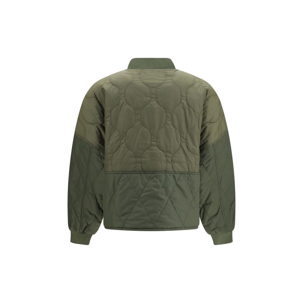 Indulge in the exquisite Barbour Bicolor Polyester Shell Jacket, a reversible masterpiece blending luxury and versatility, perfect for the discerning individual.