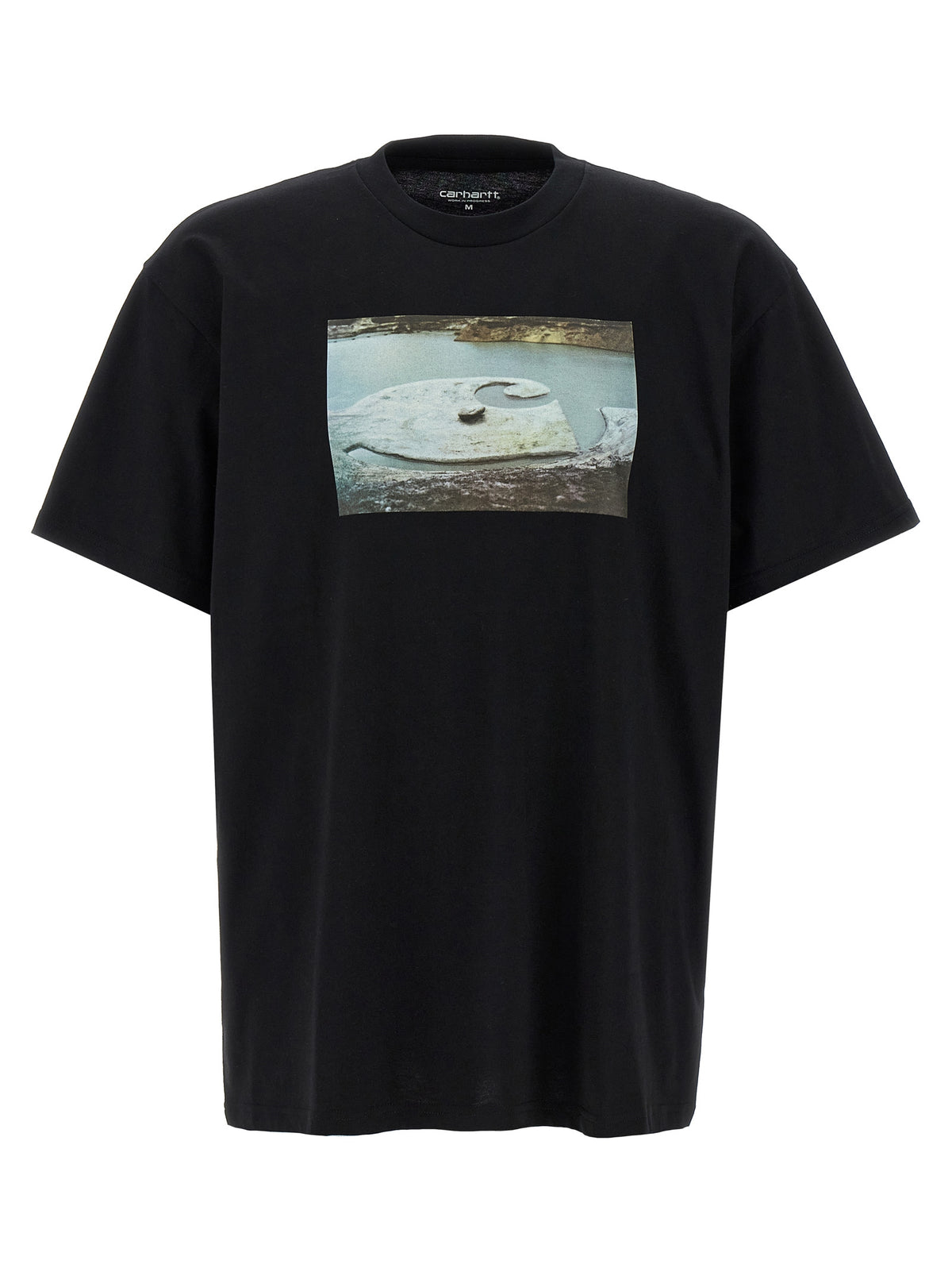 Carhartt WIP Black Organic Cotton T-Shirt - Elevate Your Style