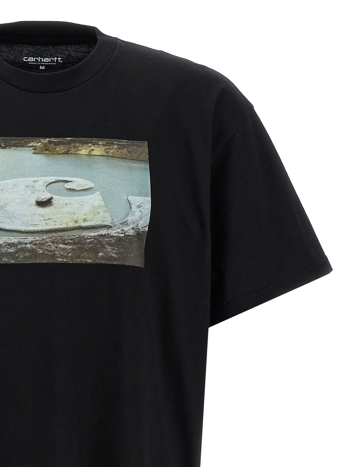 Carhartt WIP Black Organic Cotton T-Shirt - Elevate Your Style