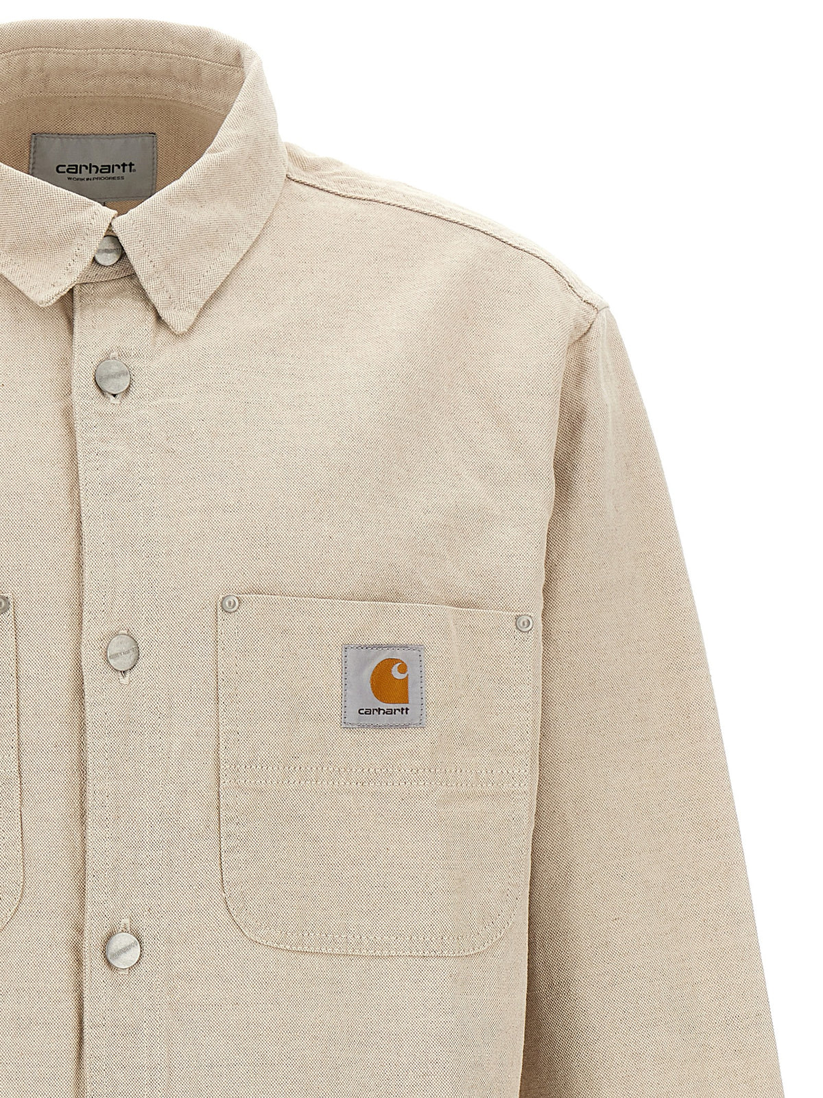 Carhartt Wip Beige Cotton Shirt