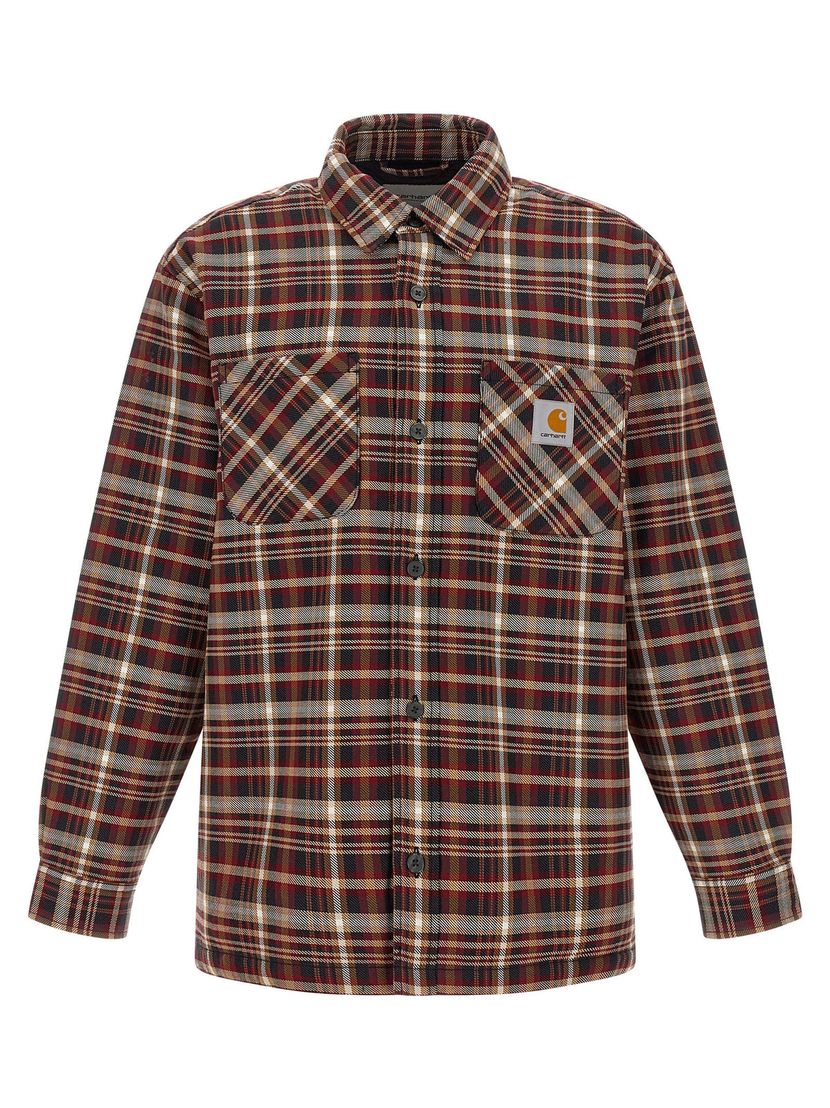 Carhartt Wip Red Cotton Pattern Shirt