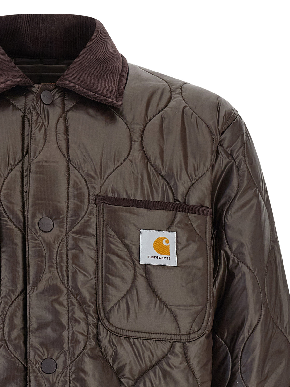 Carhartt Wip Brown Polyester Shell Jacket