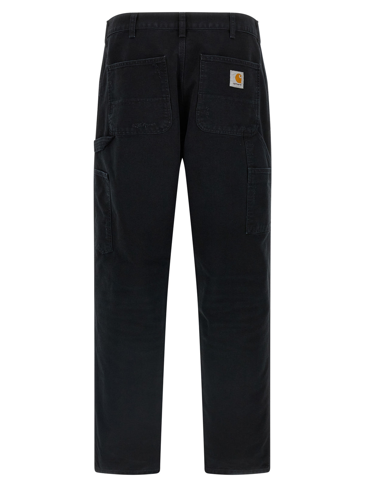 Carhartt Wip Black Organic Cotton Straight-Leg Jeans