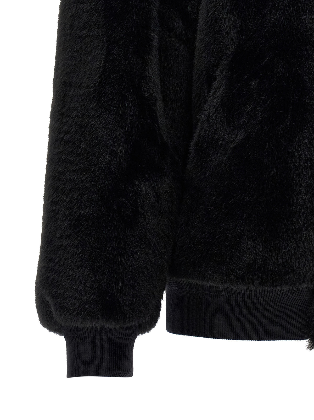 Prada Black Recycled Polyamide Bomber