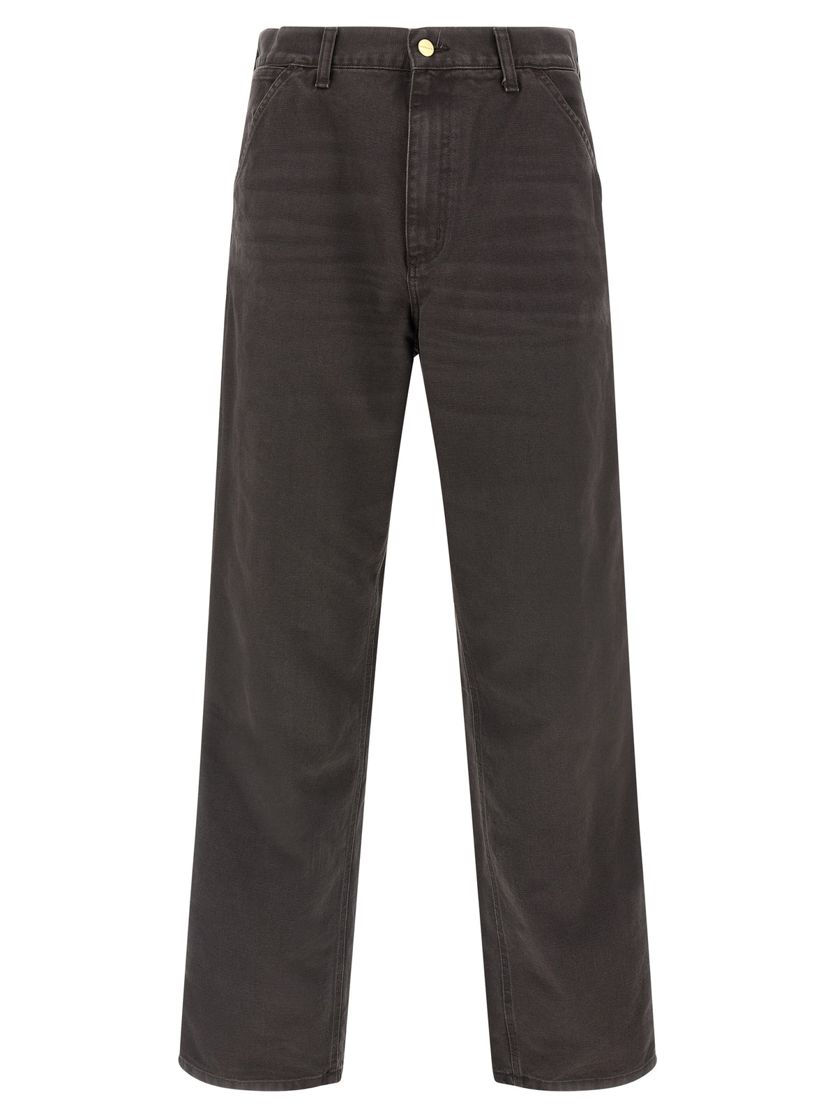 Carhartt Wip Brown Organic Cotton Casual Pants