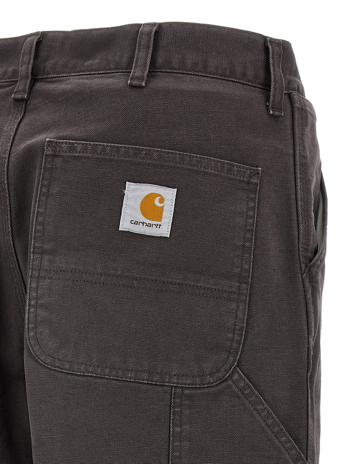 Carhartt Wip Brown Organic Cotton Casual Pants